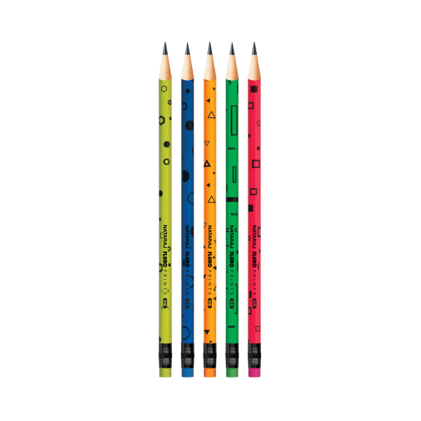 Fluro Prints Pencil