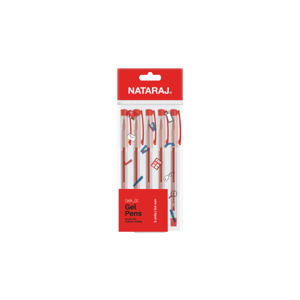 Gelix Gel Pen (Red) - Image 3