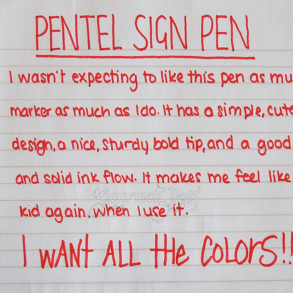Gelix Gel Pen (Red) - Image 4