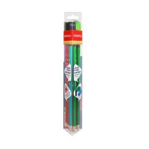 Premium Metallic Triangle Pencil