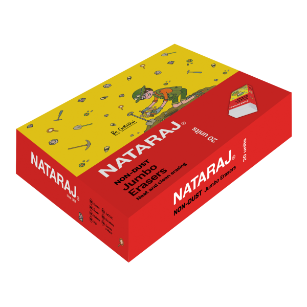 Non Dust Jumbo Eraser - Image 3